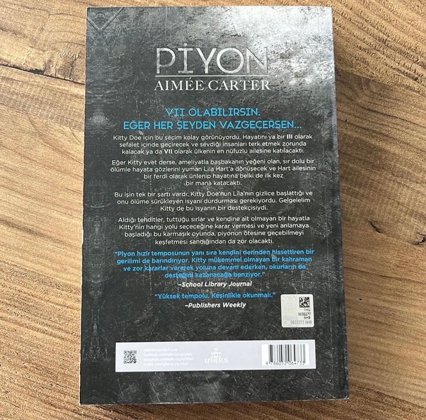 Aimee Carter - piyon vezir şah üçlüsü - Görsel 3