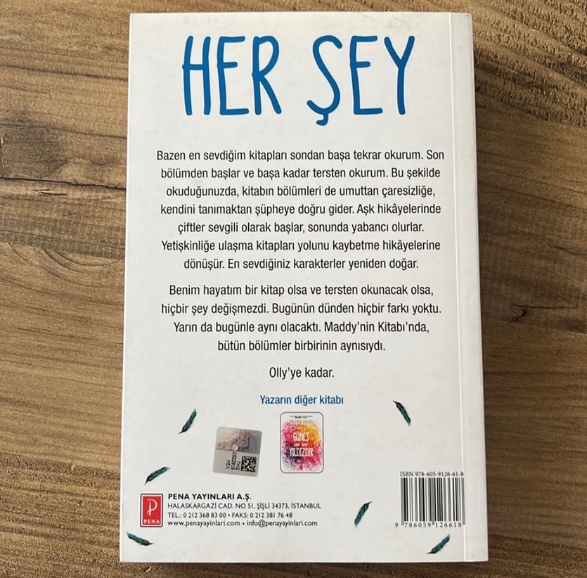 Her Şey - Nicola Yoon - Görsel 2