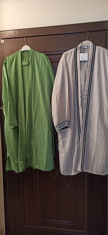 Keten kimono takımı