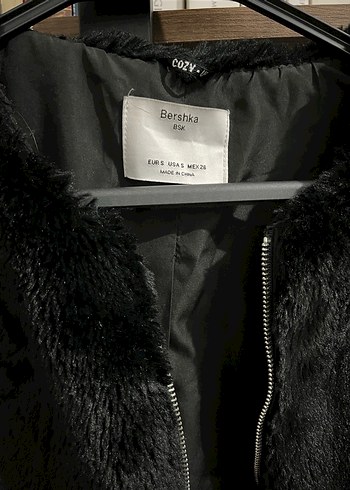 Bershka Siyah Kürk - Görsel 3