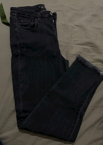 Vakko Gri Kadın Denim Pantolon - Görsel 2