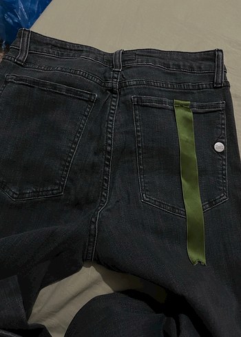 Vakko Gri Kadın Denim Pantolon - Görsel 4