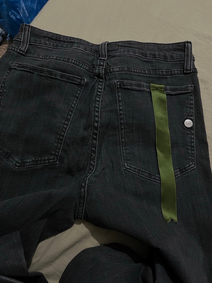 Vakko Gri Kadın Denim Pantolon - Görsel 4