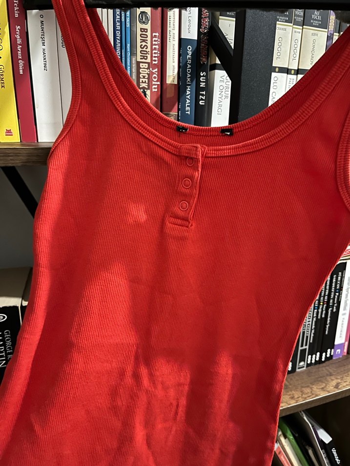 Dilvin Turuncu Yazlık Mini Elbise - Görsel 2