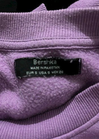 Mor Oversize Kesim Kadın Sweatshirt - Görsel 4