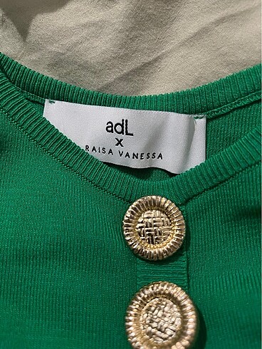 s Beden Adil Işık Yeşil Triko Elbise
