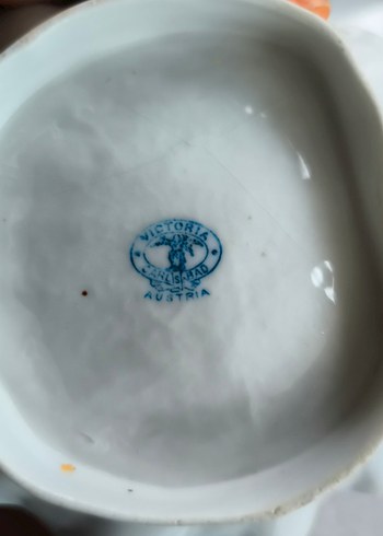 Beyaz Baskılı Dekoratif Tabak - Görsel 2