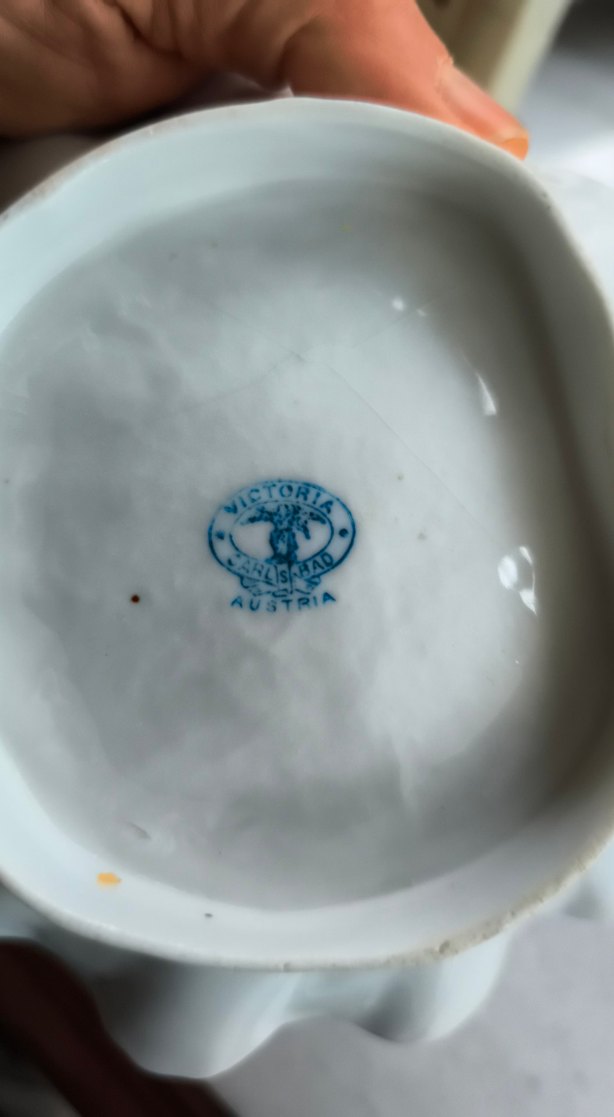 Beyaz Baskılı Dekoratif Tabak - Görsel 2