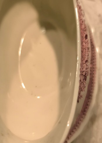 Bordo Klasik Sosluk ve Tabak - Görsel 2