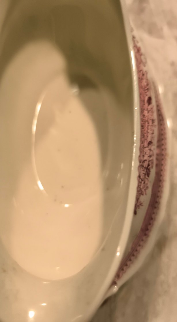 Bordo Klasik Sosluk ve Tabak - Görsel 2