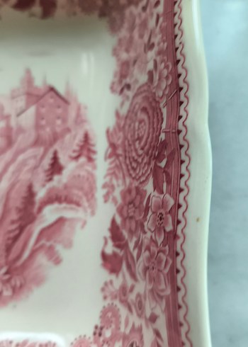 Pembe Desenli Kare Yemek Kabı - Görsel 5