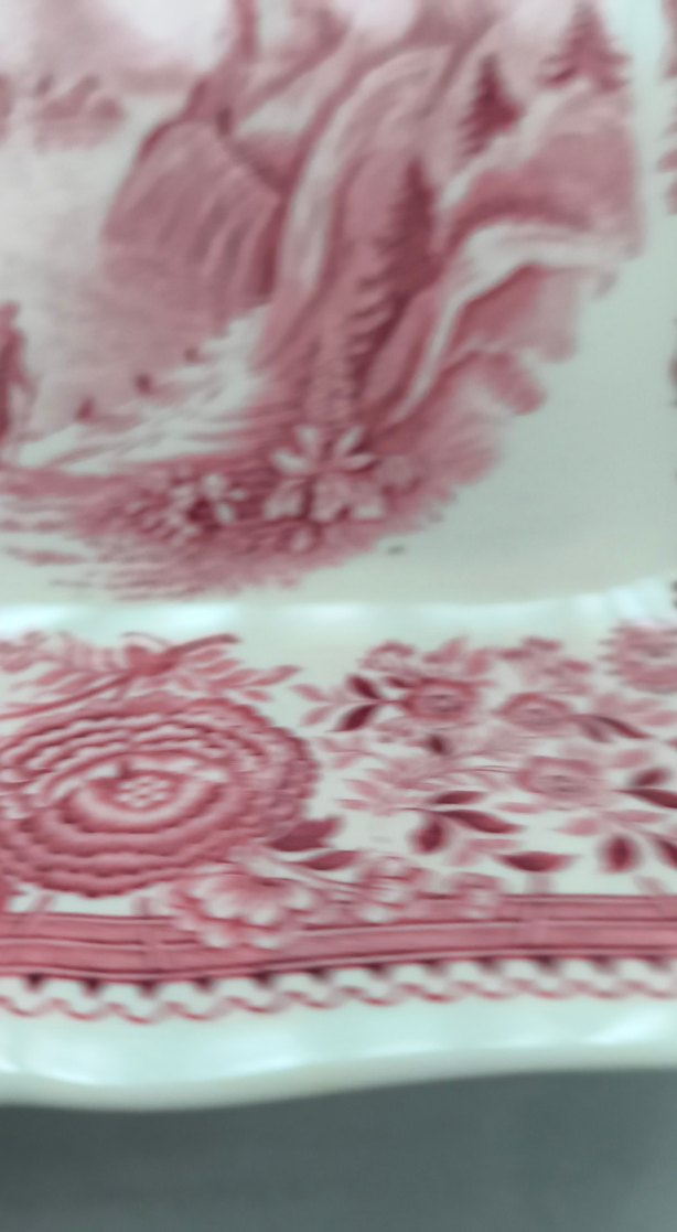 Pembe Desenli Kare Yemek Kabı - Görsel 4