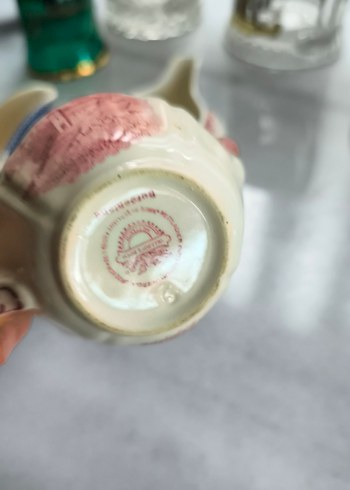 Renkli Desenli porselen Sütlük Seti adet fiyatı - Görsel 3