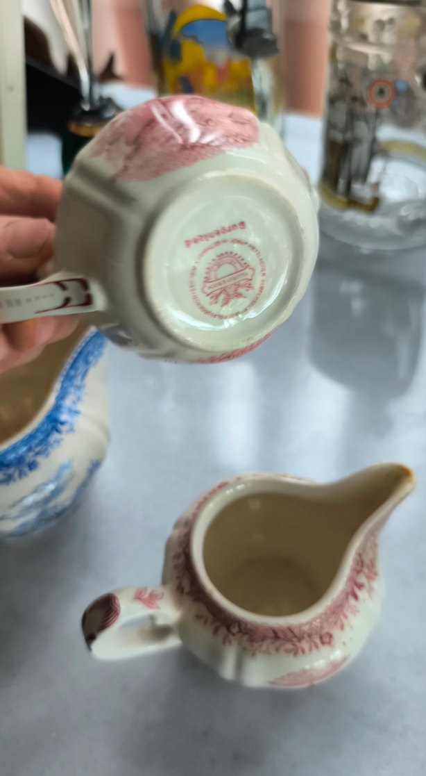 Renkli Desenli porselen Sütlük Seti adet fiyatı - Görsel 4