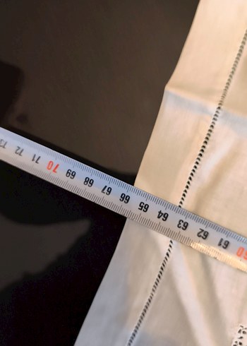 Geleneksel Nakışlı Beyaz  Antep işii Masa Örtüsü - Görsel 6