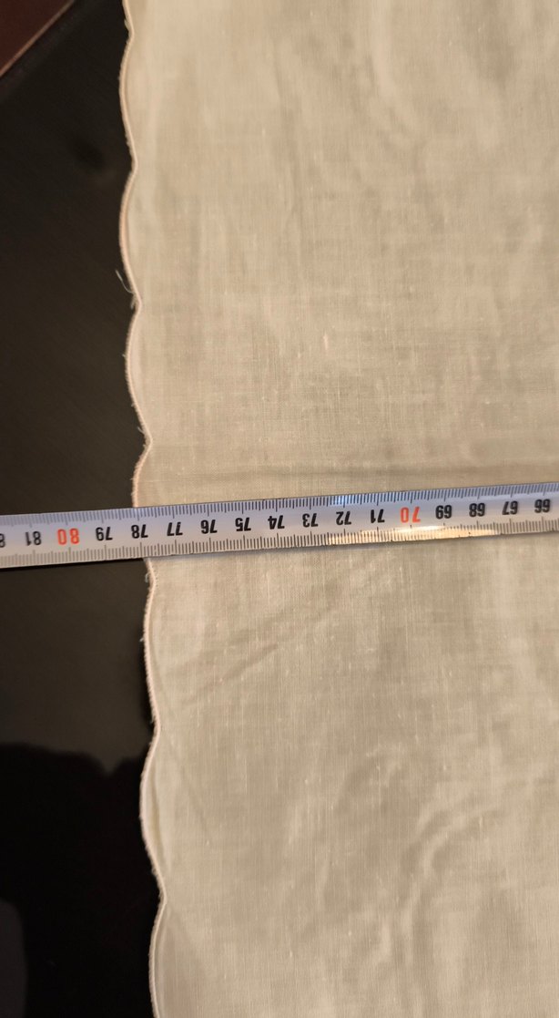 Nakışlı Bej Bohem Masa Örtüsü - Görsel 4