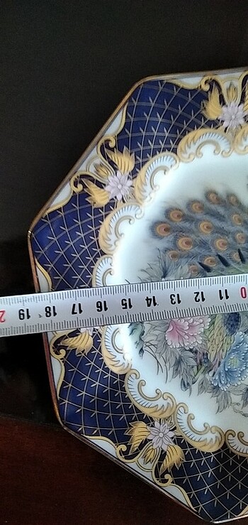 Beden lacivert Renk Duvar tabağı