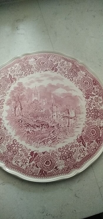 Villeroy Bosch büyük boy sunumluk pasta tabağı 