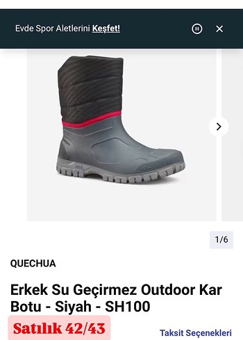 Decathlon ürünü