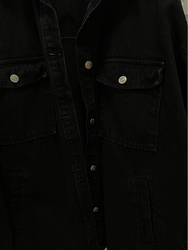 xl Beden siyah Renk H&M siyah kot ceket