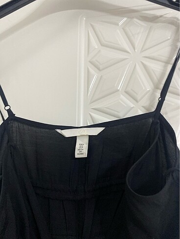 s Beden H&M yazlık siyah uzun elbise