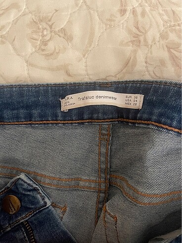 Zara jean kot pantolon - Görsel 4