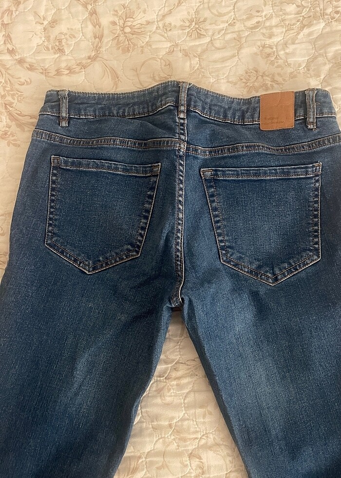 Zara jean kot pantolon - Görsel 5