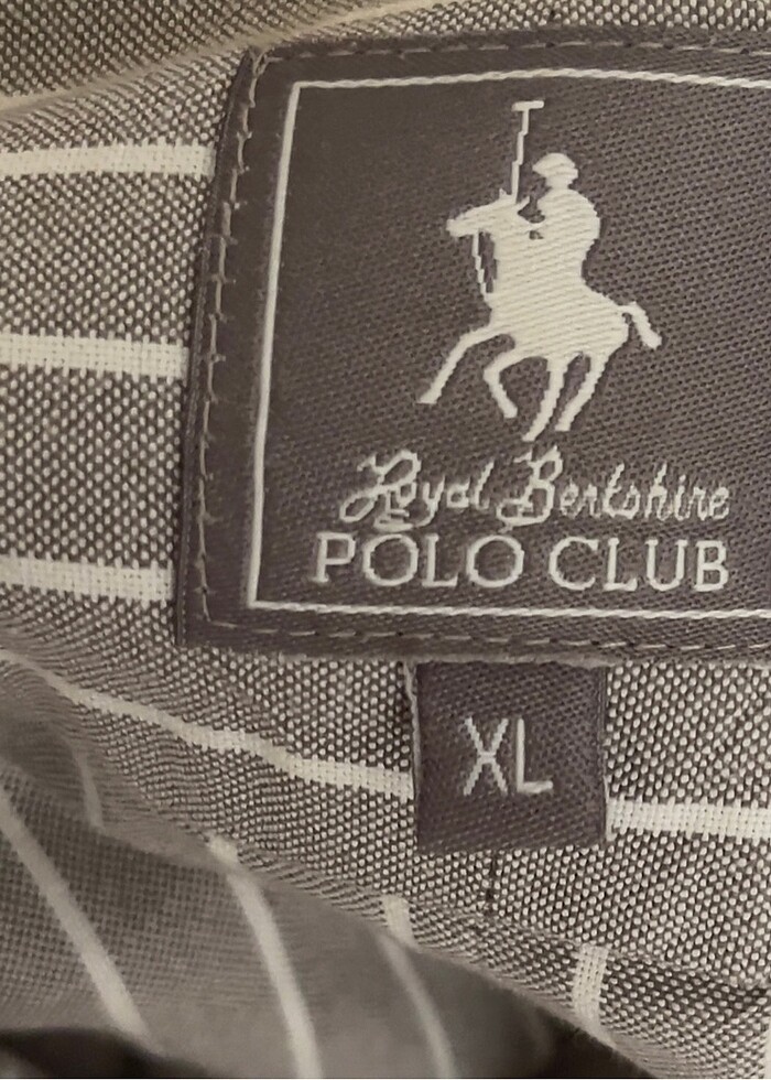 Royal Berkshire Polo Club çizgili gömlek - Görsel 4