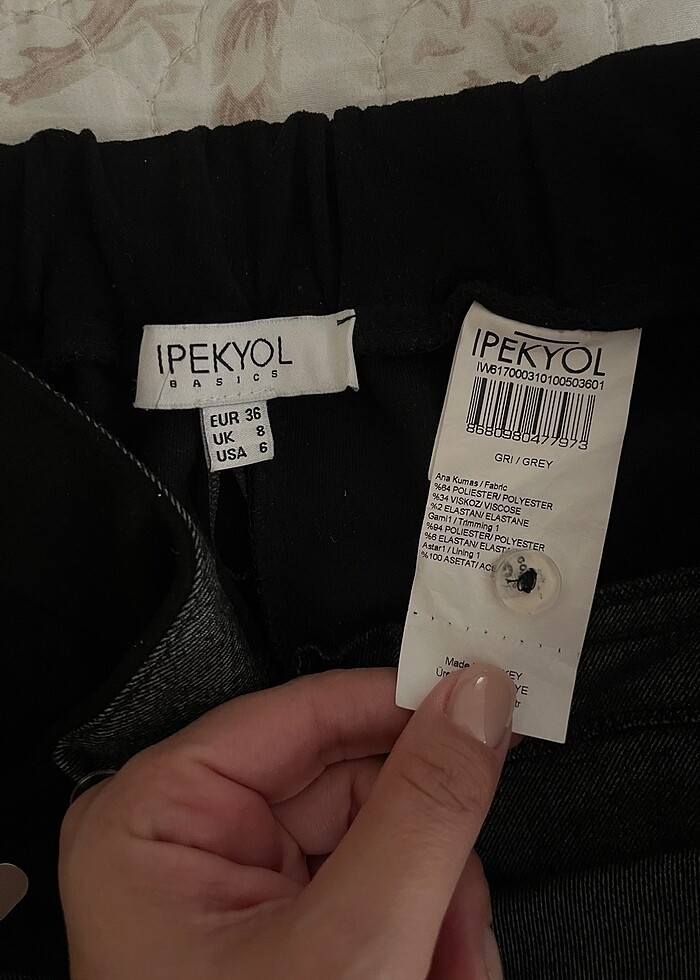 İpekyol gri pantolon - Görsel 4