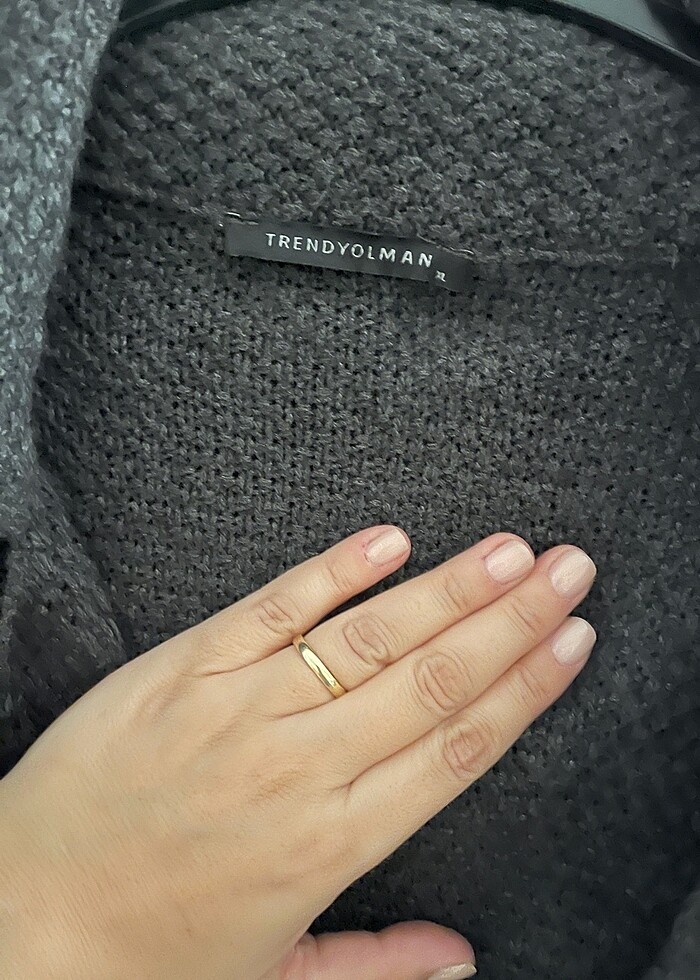 SATIŞA KAPALI!!!Triko cepli düğmeli hırka - Görsel 2