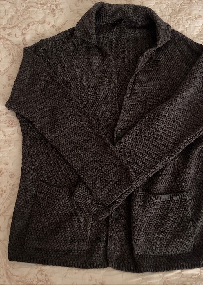 SATIŞA KAPALI!!!Triko cepli düğmeli hırka - Görsel 3