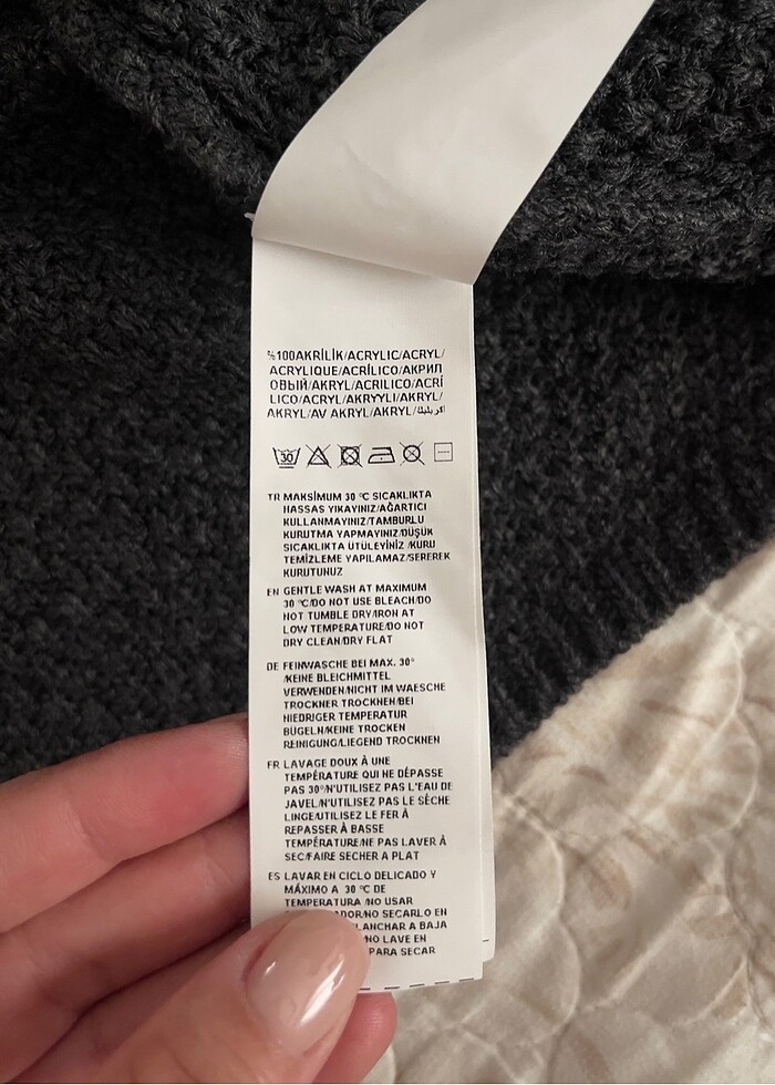 SATIŞA KAPALI!!!Triko cepli düğmeli hırka - Görsel 5