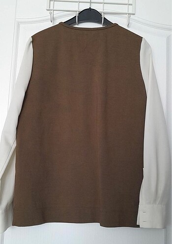 İpekyol haki şık bluz kazak - Görsel 2