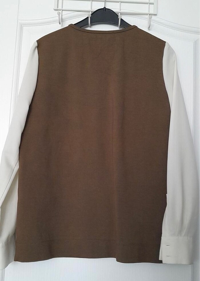 İpekyol haki şık bluz kazak - Görsel 2