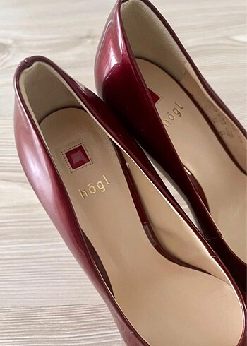 Högl bordo rugan stiletto abiye - Görsel 3