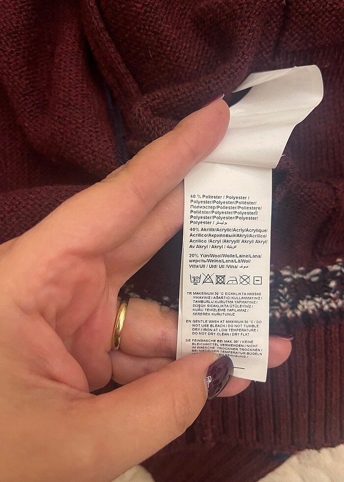 Triko cepli düğmeli hırka Trendyol Man - Görsel 5