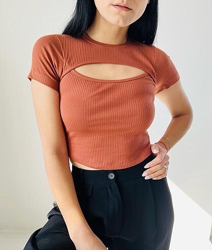 m Beden siyah Renk Kadın crop