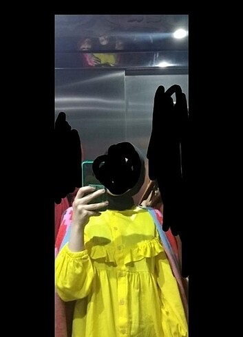 38 Beden sarı Renk Sarı tunik gömlek