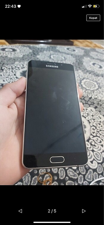 Samsung Galaxy a7 2016 model sorunsuz telefon