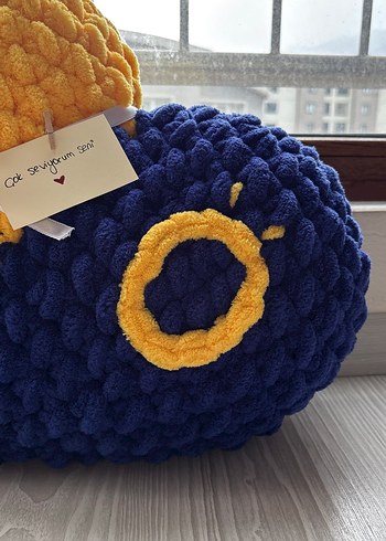 Fenerbahçe Büyük Boy Kalp Yastık - Görsel 3