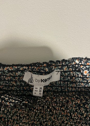 Bağcıklı, Fırfırlı Mini Büstiyer - Görsel 2