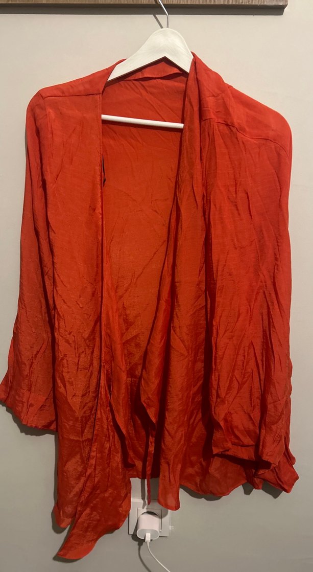 Turuncu Kadın pareo - Görsel 2