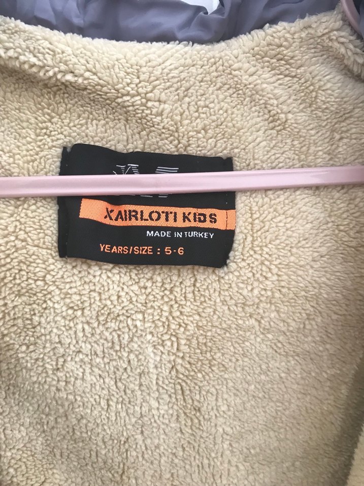 Gri Erkek Çocuk Düğmeli Mont - Görsel 4