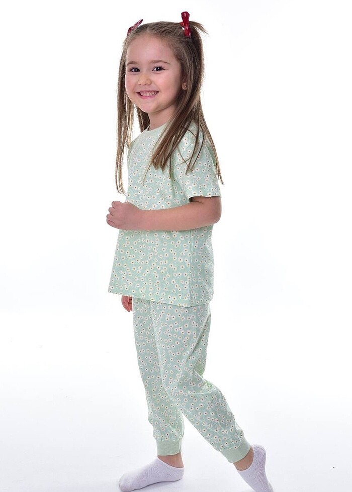 Kız Çocuk Pijama Takımı - Görsel 3