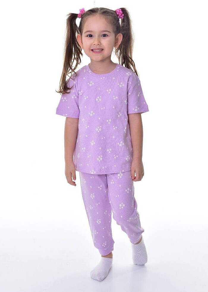 Kız Çocuk Fitilli Takım - Görsel 2