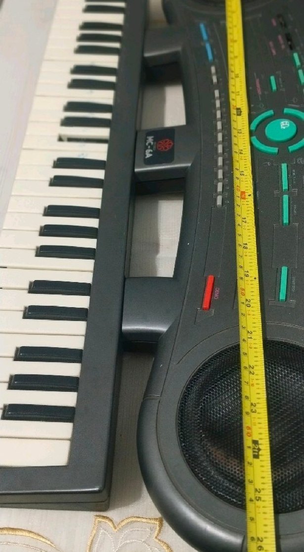 Siyah Elektronik Klavye org - Görsel 2