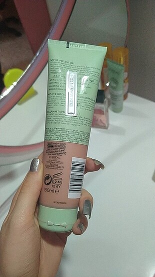 loreal kırmızı yosun özlü peeling