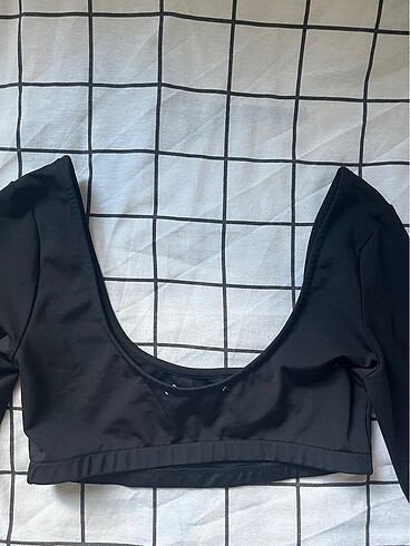 Zara Dekolteli crop