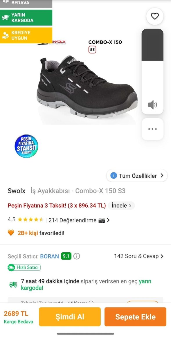 Siyah SWOLX Erkek ister spor ister iş Ayakkabı Velcro Kapanışlı - Görsel 4