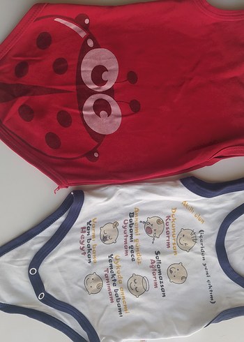 Bebek Erkek Kolsuz Beyaz Body - Görsel 3